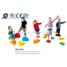 2016 Kids plastic across river stone toys